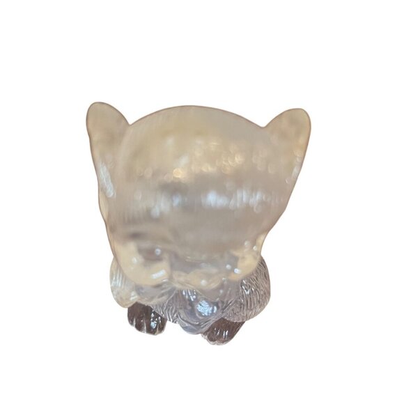 Vintage Clear Acrylic mouse Figurine Salt Shaker Made In Hong Kong - Picture 2 of 4